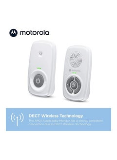 Motorola Motorola Nursery Digital Audio Baby Monitor with High Sensitivity Microphone for Infants/Kids-White  - Image 5