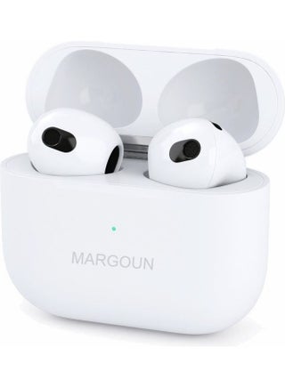 Wireless Bluetooth Earbuds TWS In-Ear Headphones with Built-in Microphone and Rechargeable Case White - v1664568079/N53354746A_1