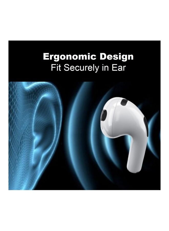 MARGOUN True Wireless Earbuds In-Ear Headphones with Microphone and Charging Case Compatible with iPhone and Android Phones White  - Image 4