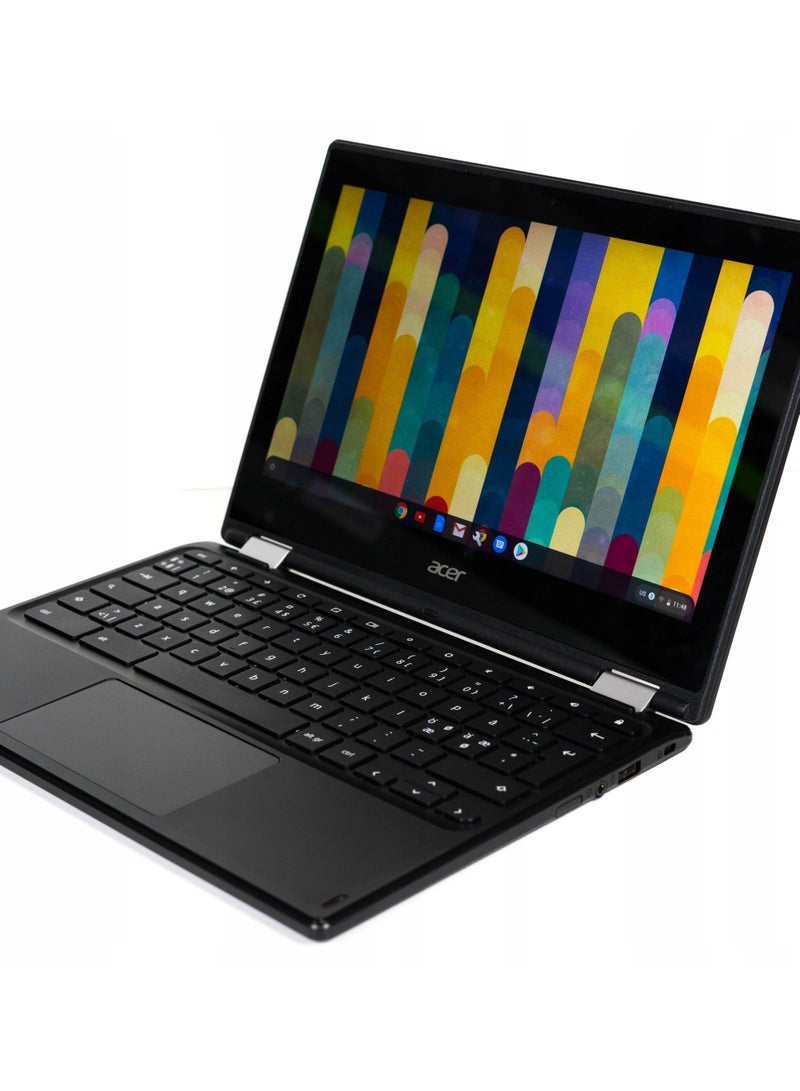 Acer - Refurbished â€“ Chromebook R11 Laptop With 11.6-Inch Touchscreen Display,Intel Celeron Processor/4GB RAM/32GB HDD/Intel HD Graphics English/Arabic Black English/Arabic Black - Image 1