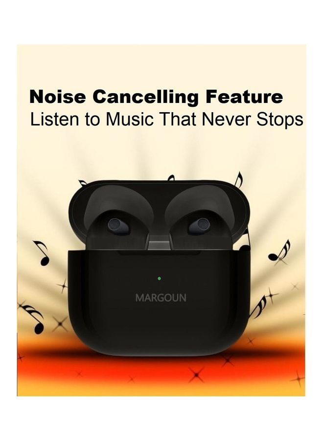 MARGOUN True Wireless Earbuds Noise Cancelling HD Audio Upgraded Bluetooth In-Ear Headphones Black - Image 5