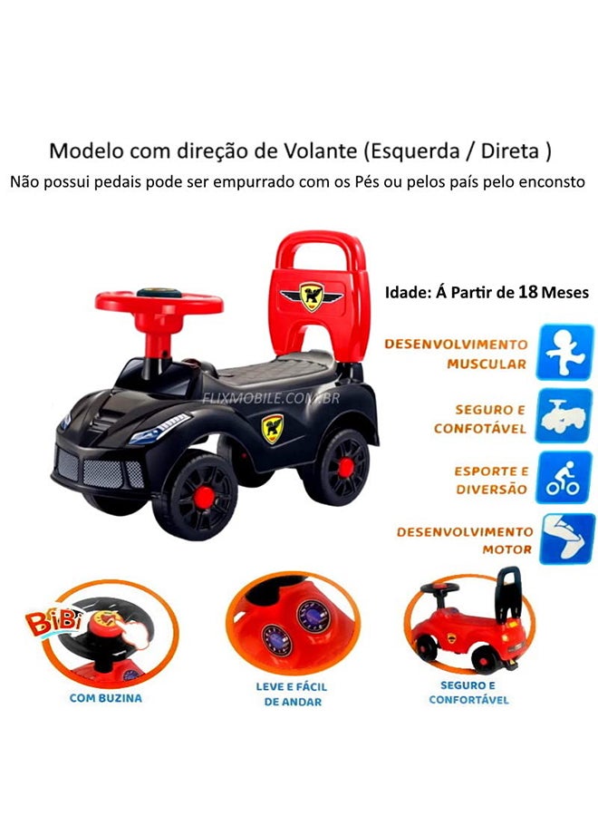 AGD High-Grade Material Ride-On Toy Car With Freely Control And Drift For Kids 35.5x53x24cm  - Image 4