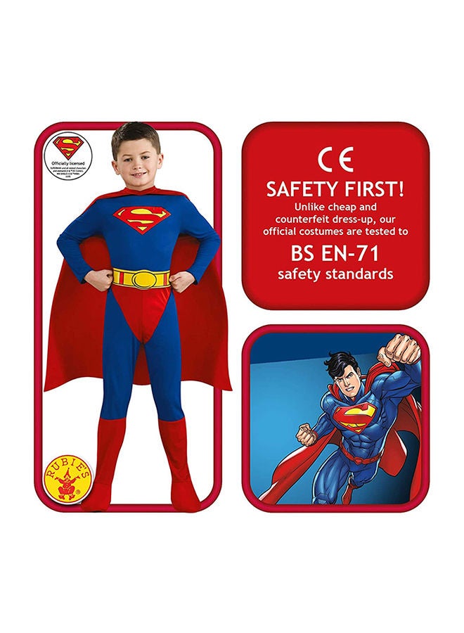 Generic - Superman Comfortable Breathable Themed Party Fancy Dress Cosplay Costume - Image 1