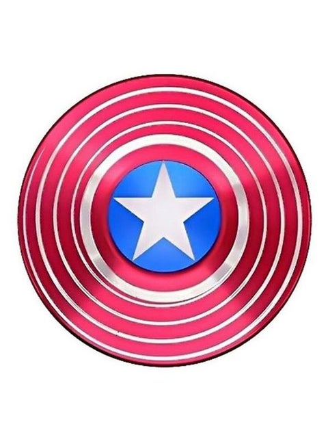 Captain America Shield Fidget Spinner Stress Reliever For Adults And Kids