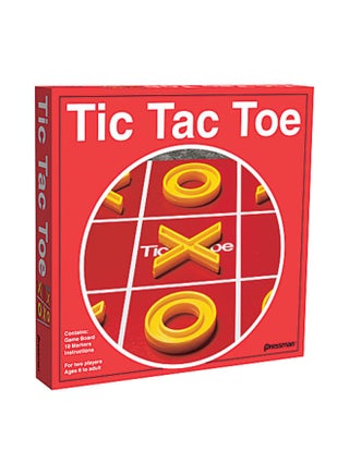 Tic-Tac-Toe Board Game With Plactic X and O Pieces For Children/Adults 40cm - v1664712947/N29099733A_1