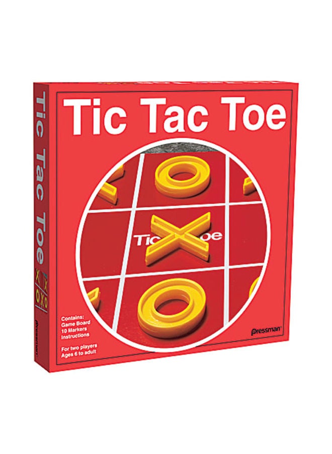 Tic-Tac-Toe Board Game With Plactic X and O Pieces For Children/Adults 40cm