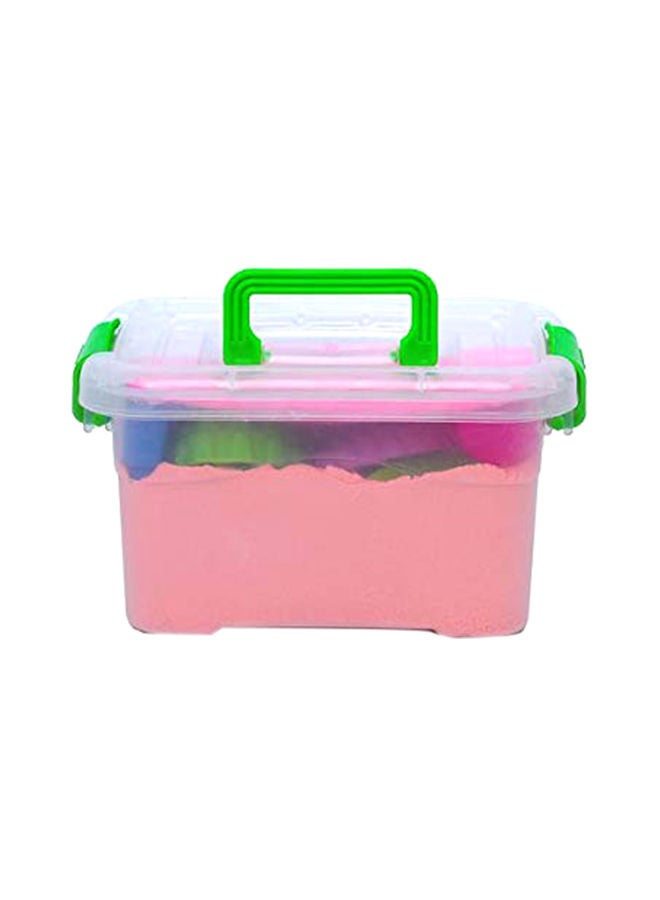 Generic - Magic Fun Squeezable Sand With Accessories Tub Stress, Anxiety Relief Play Toy-assorted - Image 1