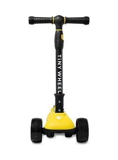 TINY WHEEL 3-Tiney Wheel Small Scooter Yellow Outdoor For Kids Foldable And Adjustable Handle  - Image 5