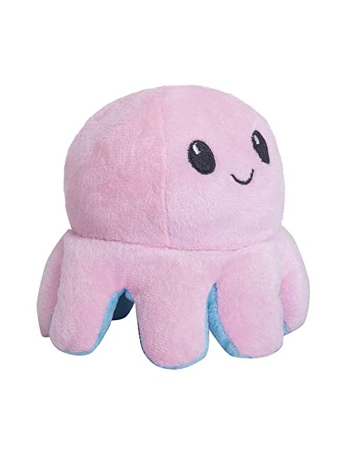 XiuWoo - Double-Sided Two-Colour Flip Octopus Durable Pp Cotton Plush Toy For Kids 20cm - Image 1