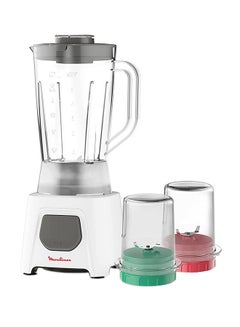 Moulinex Blendeo Blender With Grinder and Grater, 1.5 L 450 W LM2B3126 White  - Image 1