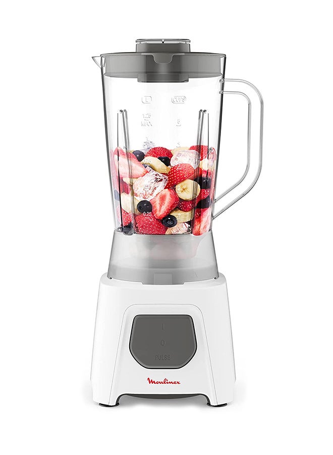 Moulinex Blendeo Blender With Grinder and Grater, 1.5 L 450 W LM2B3126 White  - Image 2