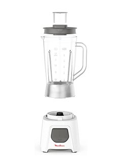 Moulinex Blendeo Blender With Grinder and Grater, 1.5 L 450 W LM2B3126 White  - Image 4