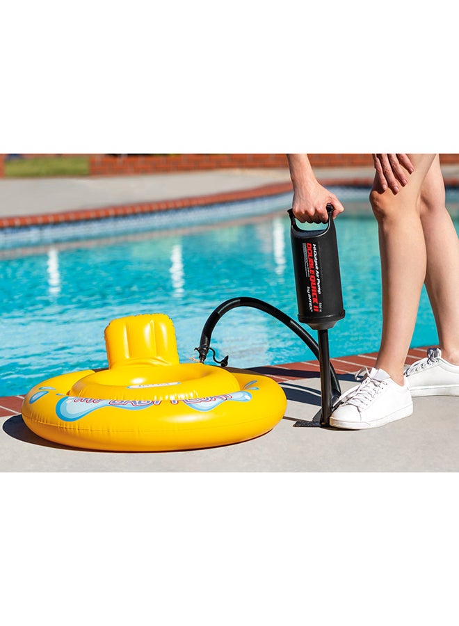 INTEX - Double Quick II Hand Pump Black 14inch - Image 1