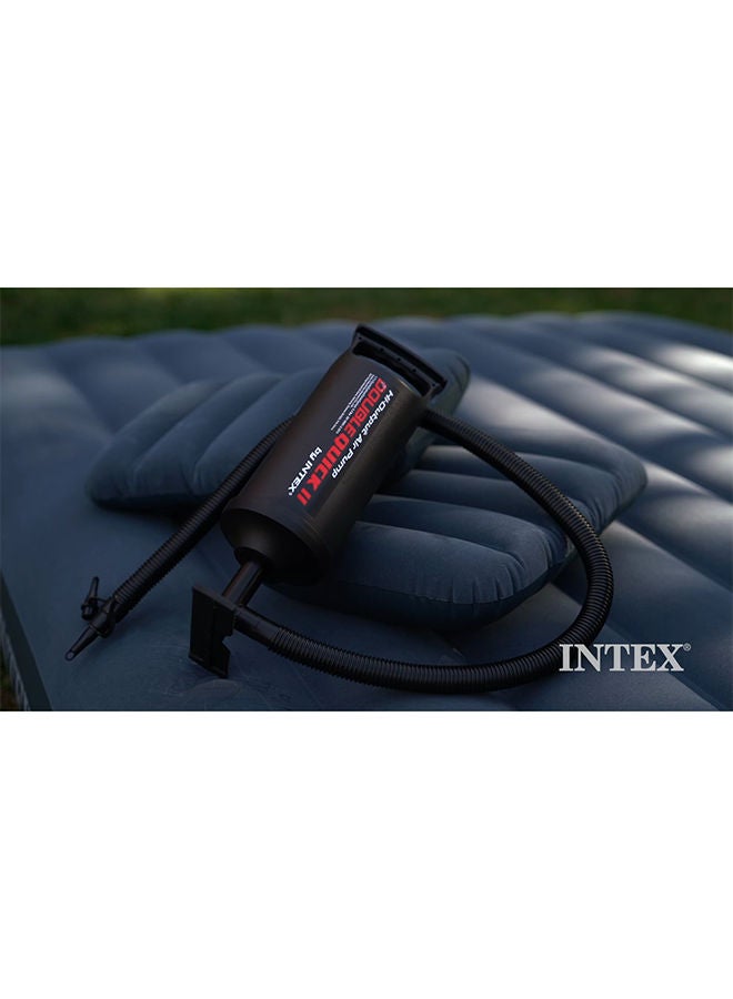 INTEX - Double Quick II Hand Pump Black 14inch - Image 1