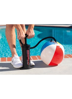 INTEX Double Quick III S Hand Pump Black/Red 37cm  - Image 4
