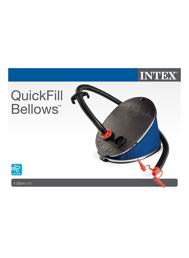 INTEX Giant Bellows Foot Pump Black/Blue - Image 3