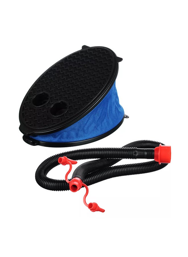 INTEX - Giant Bellows Foot Pump Blue/Black/Red 12inch - Image 1