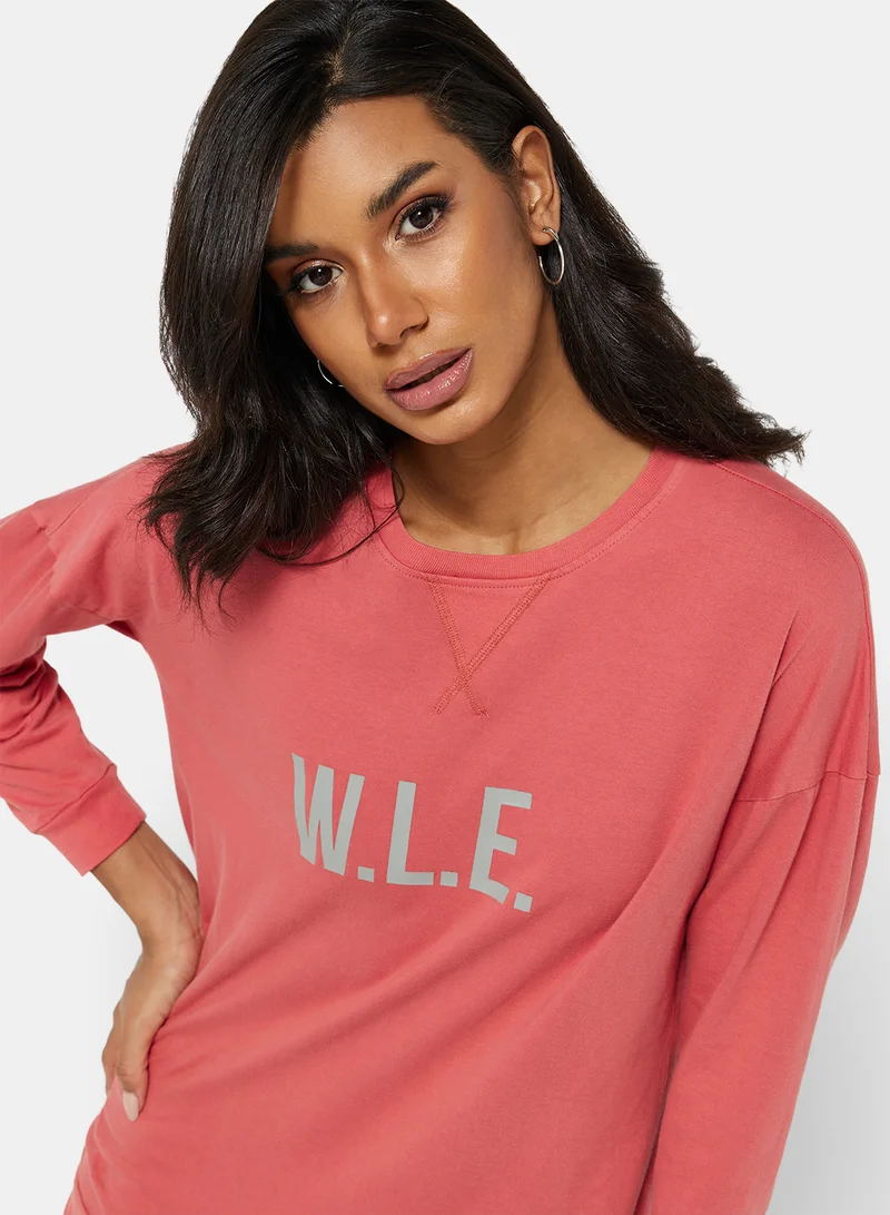 Sivvi x D'Atelier Eco-Friendly Ruffle Loungewear Nightdress Pink