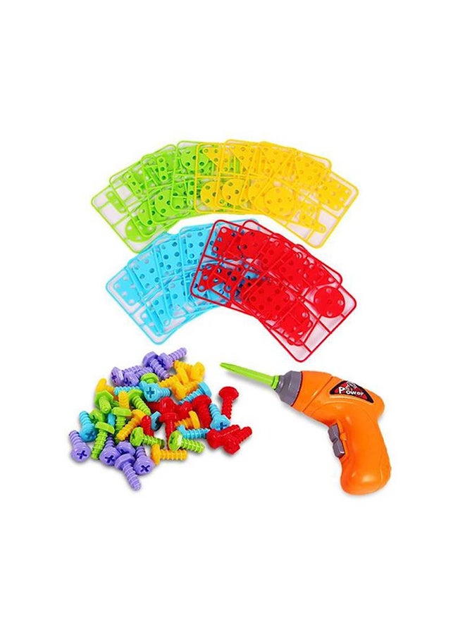 144-Piece Drill Nut Pretend Playset - Image 4