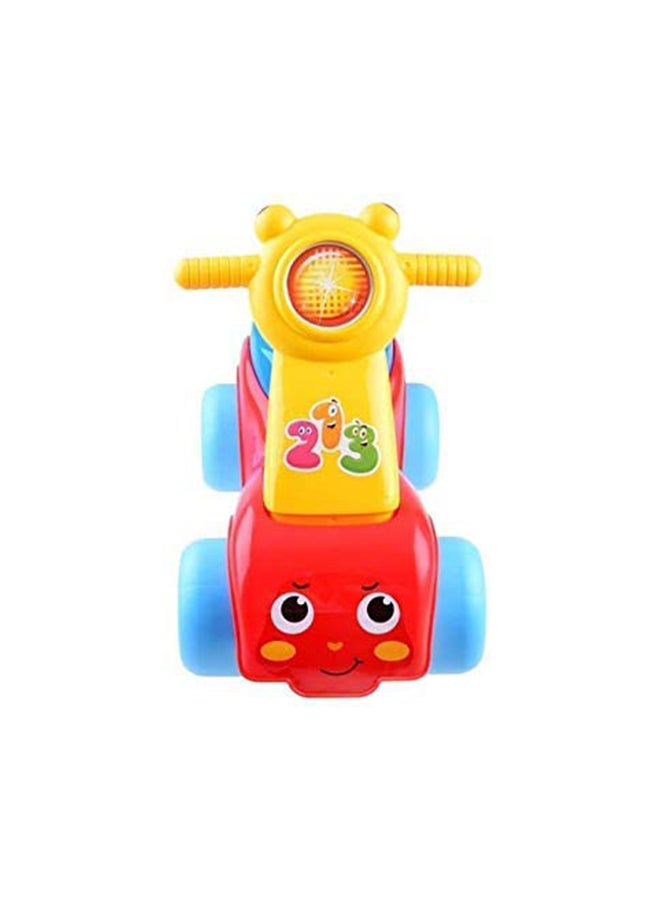 HUANGER Baby Music Ride Car Required Batteries Ligtweight Durable And Portable 48x24x37cm  - Image 3