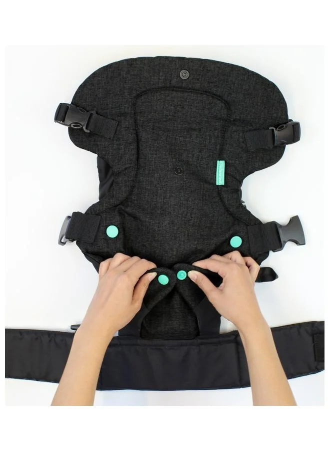 إنفانتينو Flip 4-In-1 Carrier - Ergonomic, Convertible, Face-In And Face-Out, Front And Back Carry For Newborns And Older Babies 8-32 Lbs