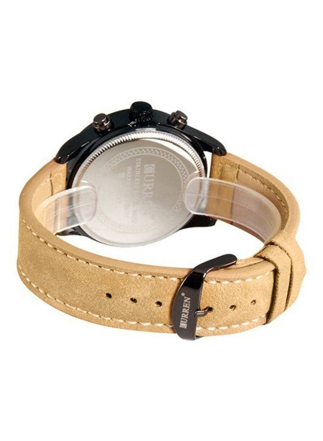 CURREN Men's Waterproof Synthetic Chronograph Watch 8152  - Image 2