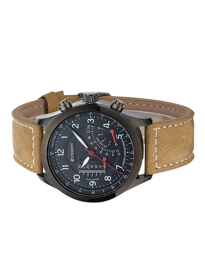CURREN Men's Waterproof Synthetic Chronograph Watch 8152  - Image 4