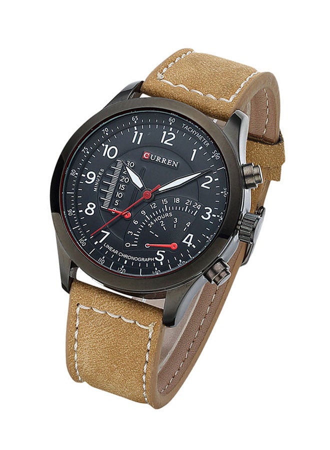 CURREN Men's Waterproof Synthetic Chronograph Watch 8152  - Image 5