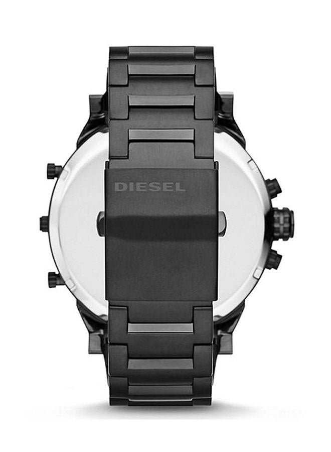 Men's Mr. Daddy 2.0 Round Shape Stainless Steel Chronograph Wrist Watch 66 mm - Black - DZ7312 - v1664803365/N12893169A_2