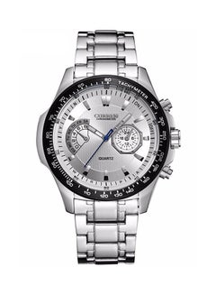 Men's Waterproof Stainless Steel Chronograph Watch WT-CU-8020-W