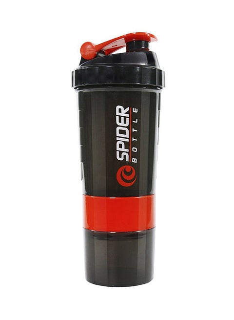 Three Layers Protein Powder Shake Exercise Bottle 500ml 500ml