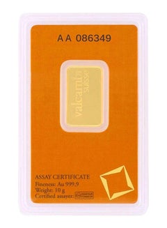 Valcambi Suisse 24 Karat (999.9) 10g Gold Bar