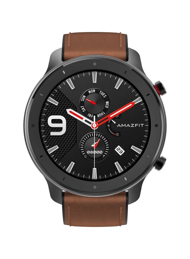 Amazfit - 410.0 mAh GTR 47mm  Smart Watch Aluminium Alloy - Image 1