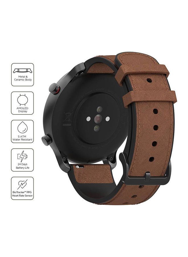 Amazfit - 410.0 mAh GTR 47mm  Smart Watch Aluminium Alloy - Image 1