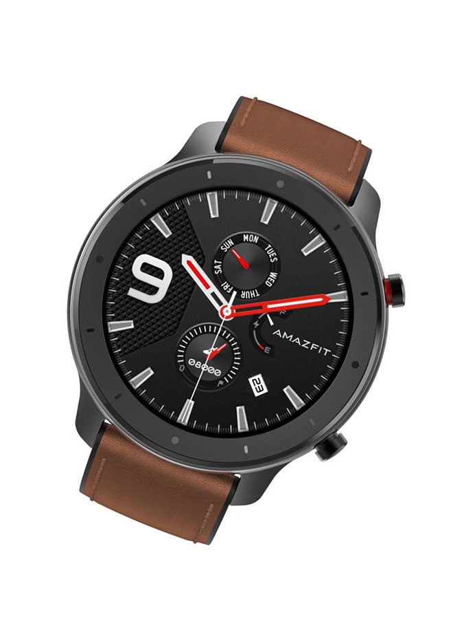 Amazfit - 410.0 mAh GTR 47mm  Smart Watch Aluminium Alloy - Image 1