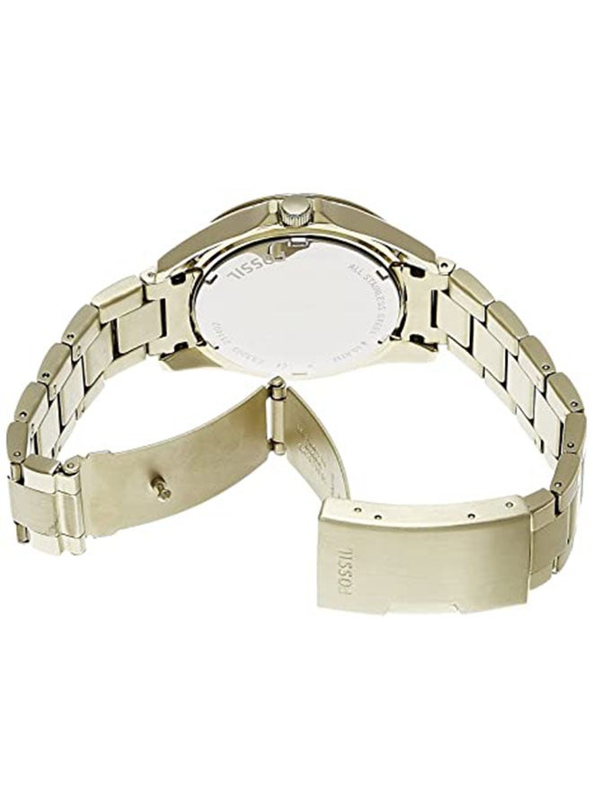 FOSSIL - Women's Stainless Steel Chronograph Watch ES3203 - 38 mm - Gold - Image 1