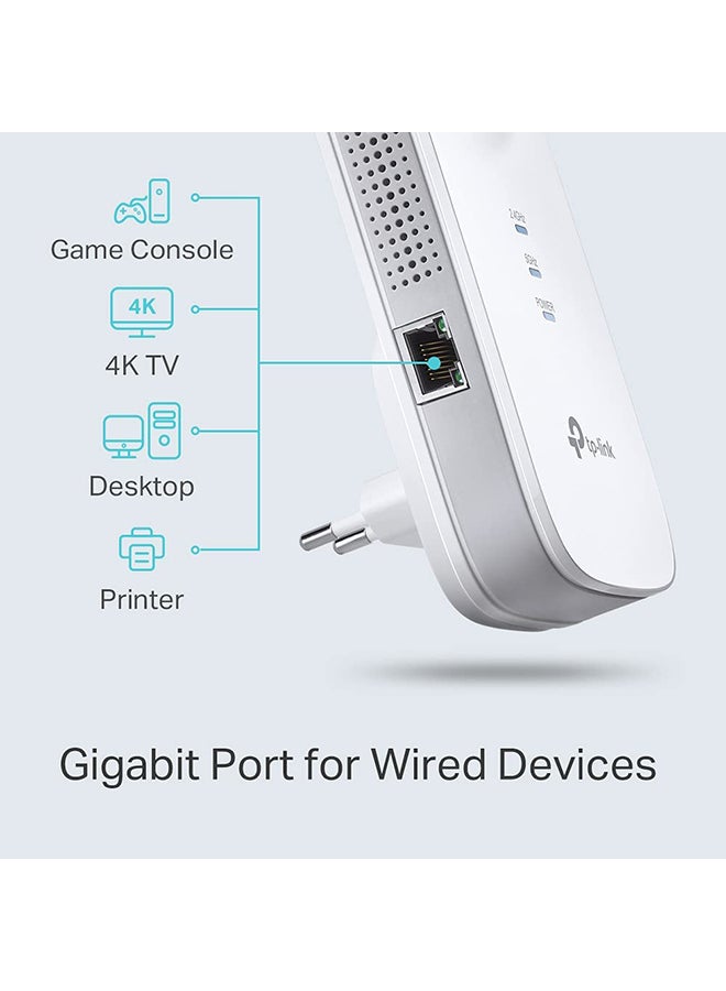 TP-LINK RE550 AC1900 Wi-Fi Range Extender White  - Image 3