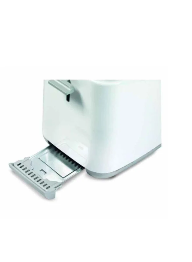 KENWOOD Toaster, 2 Slices, Reheat Function, Adjustable Browning Control, Cancel Function, 760 W TCP01.A0WH White