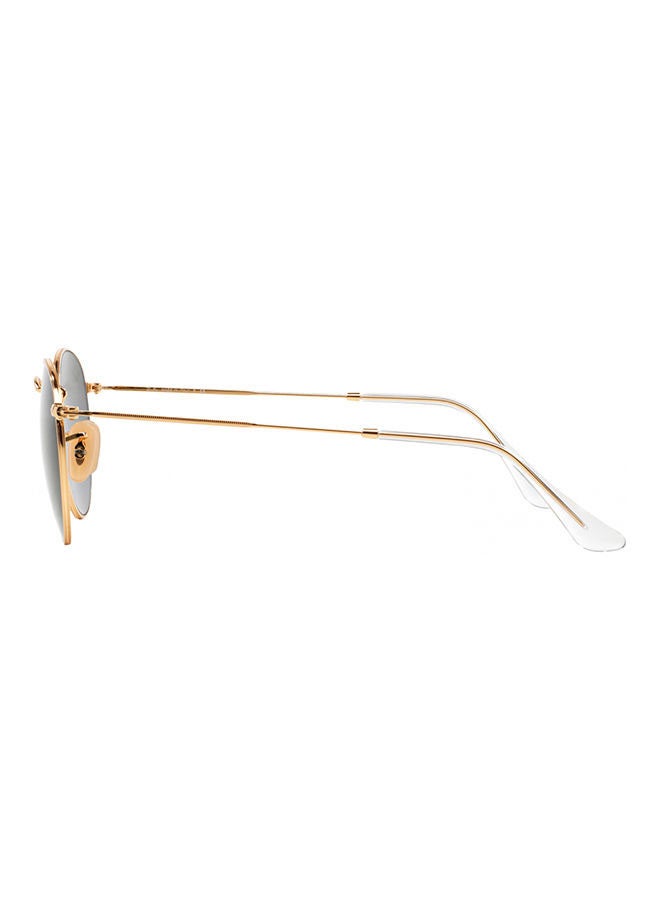 Ray-Ban - Men's Full Rim Round Sunglasses - RB3447N - Lens Size: 53 mm - Gold - Image 1