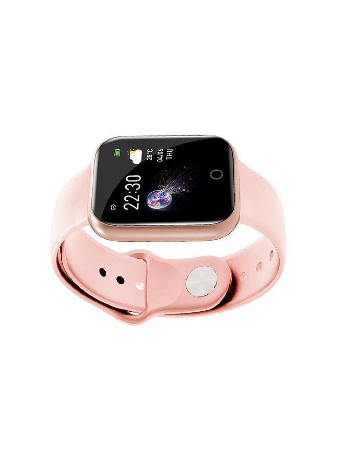150.0 mAh I5 Smart Sport Bracelet Watch 42/44mm Pink - Image 2