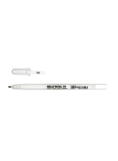 SAKURA Medium Gelly Roll Gel Ink Pen White  - Image 1