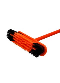 Royalford Plastic Floor Broom White/Red/Pink  - Image 3