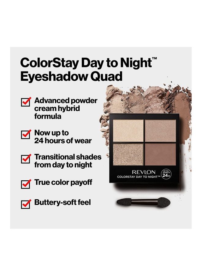 ريفلون علبة ظلال عيون كولور ستاي رباعي تدوم لمدة 16 ساعة 530 سيداكتيف - Image 4