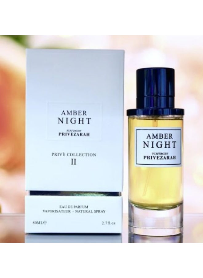 Zara Amber Night Prive Collection II EDP 80ml - Image 2