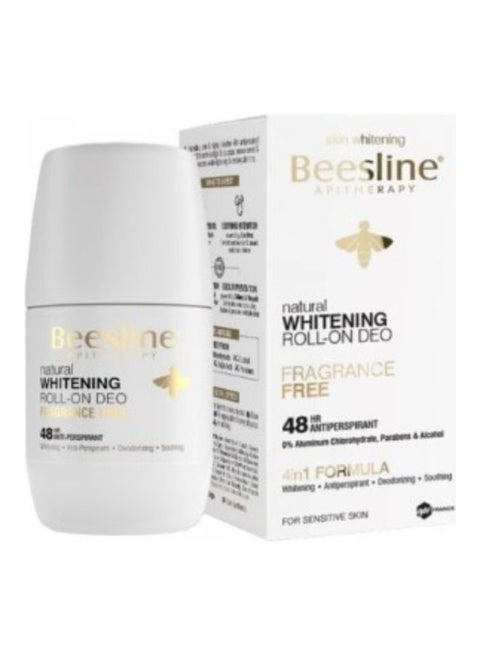Whitening Roll-on Deodorant - Fragrance Free 50ml
