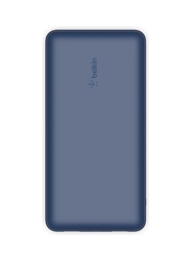 بيلكين باور بنك بوست تشارج سعة 20000 مللي أمبير في الساعة وقدرة 15 وات بمنفذ USB-C ومنفذي USB-A لون أزرق - Image 4