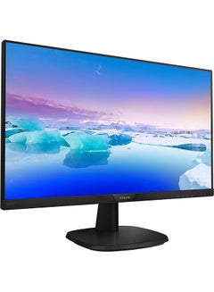 Philips 24-Inch Monitor, 243V7QJAB, FHD with IPS technology, VGA/DisplayPort/HDMI connectivity, 2W built in speakers Black  - Image 4