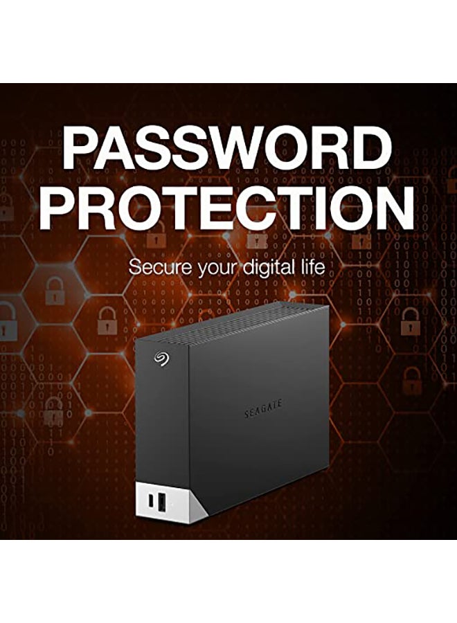Seagate - One Touch HUB 4 TB external Hard DriveUSB Type A, 2 USB Hu, 3.5 Inch, USB 3.0, PC, Notebook & Mac, Modellnr.: STLC4000400 4 TB 4 TB - Image 1