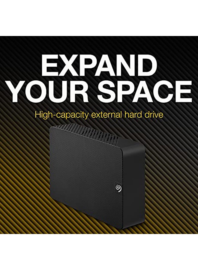 Seagate - Expansion Desktop External HDD - 3.5 Inch USB 3.0 for Windows and Mac with 3 yr Data Recovery Services, Portable Hard Drive (STKP14000400) 14 TB - Image 1