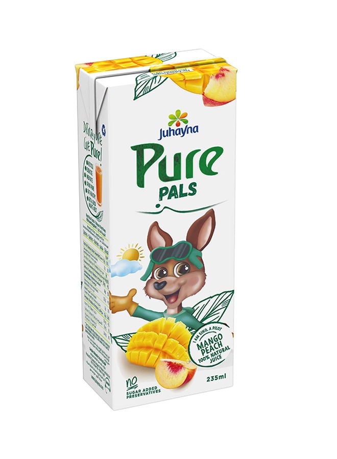 جهينه عصير بيور بالمانجو والخوخ 235ملليلتر - Image 3